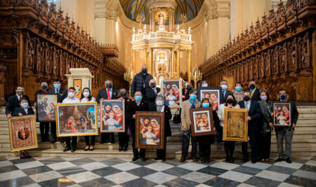 Delegados de 12 decanatos de la Arquidiócesis de Lima participaron en la bendición a las familias.